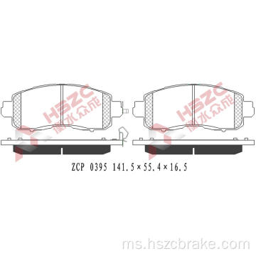 FMSI D1650 Pad Brake Seramik untuk Nissan